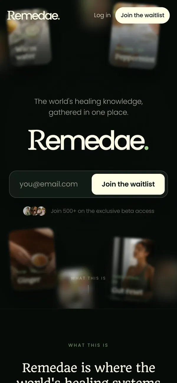 Remedae on a phone.